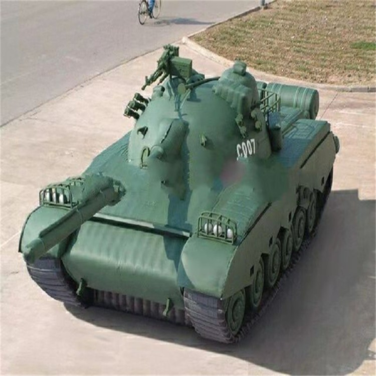 电白充气军用坦克详情图